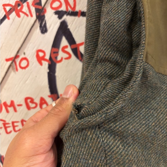 Oliver Spencer Three Pocket Buckle Back Chore Jacket Size 40 - Picture 7 of 10